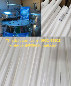 Lõi Lọc Thô PP 40 Inch 5 Micron Dạng Bông Ép – Loại Bỏ Bùn Đất, Rỉ Sét