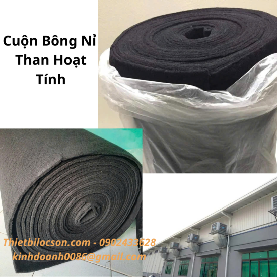 Cuộn Bông Nỉ Than Hoạt Tính Và Tấm Xốp Than Hoạt Tính: Loại Nào Lọc Mùi Hiệu Quả Hơn?