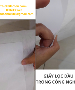 Giấy Lọc Trơn Lọc Dầu Kỹ Thuật – Đa Dạng Định Lượng – Giá Tốt