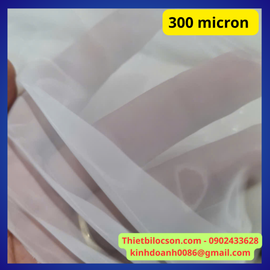 Vải Lọc NMO 300 Micron Ứng Dụng Trong Lọc Mật Ong Thô