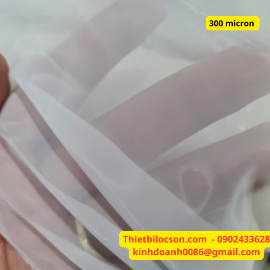 Vải Lọc NMO 300 Micron Ứng Dụng Trong Lọc Mật Ong Thô