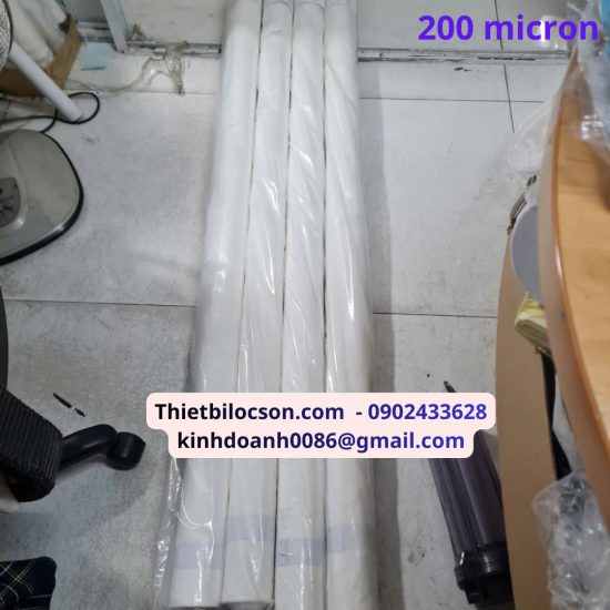 Vải Lưới NMO 200 Micron Sàng Lọc Cặn Bột Mì