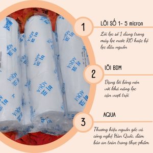 Lõi lọc nước PP 10inch