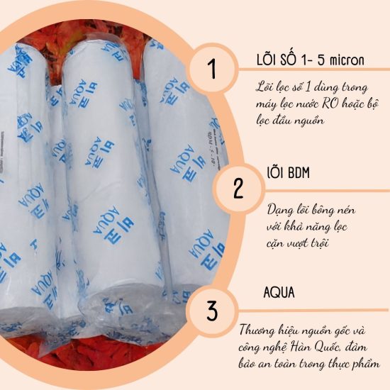 Lõi lọc nước PP 10inch