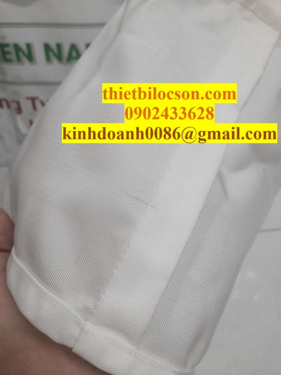 Túi lọc bụi loại chất liệu vải ép khung bản