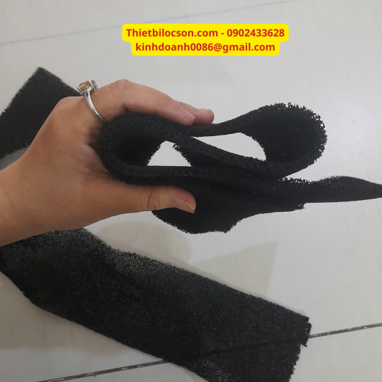 Tấm Carbon 5mm Lọc Khí Than Hoạt Tính
