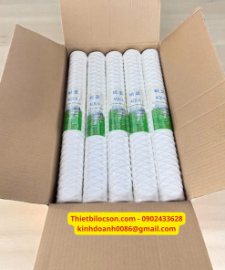 Lõi Lọc Sợi Quấn 20 Inch 5 Micron Lọc Nước Công Nghiệp