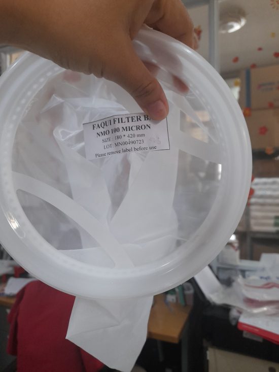 Túi Vải Lọc NMO 180x420 Size 1 – Túi Lọc Nước, Dầu, Trà Sữa Chất Lượng Cao