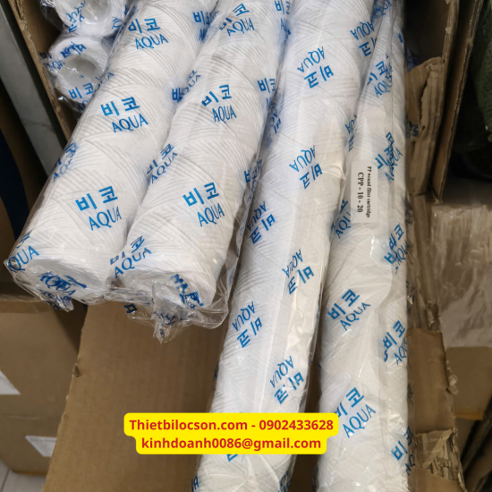 Lõi lọc sợi quấn AQUA CPP 20 inch lọc cặn hiệu quả