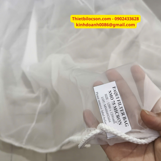 TÚI LỌC ĐẬU NÀNH CÔNG NGHIỆP SIZE LỚN THEO YÊU CẦU