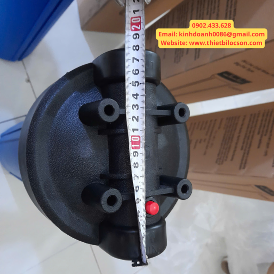 Cốc Lọc Nước Big Blue 20 Inch Nhựa PP Cao Cấp, Độ Bền Cao